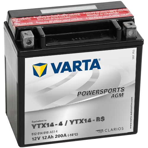 VARTA® - Powersports AGM 512 014 010