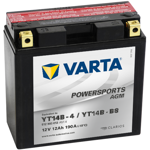VARTA® - Powersports AGM 512 903 013