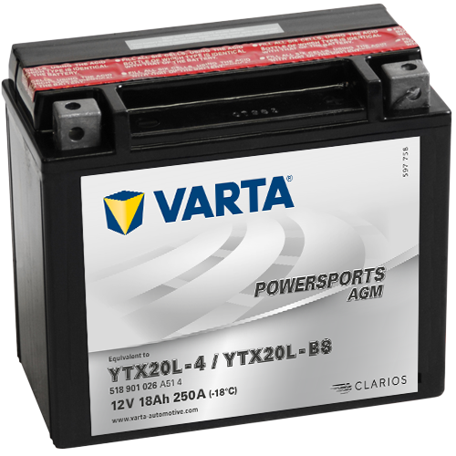 VARTA® - Powersports AGM 518 901 026